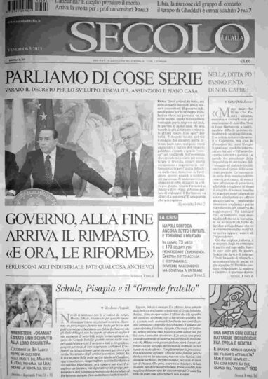 venerdì 6 maggio 2011