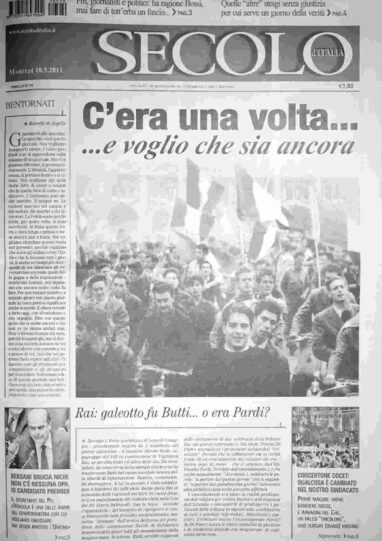 martedì 10 maggio 2011