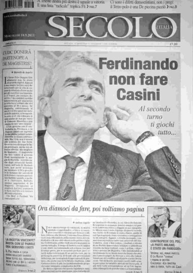 mercoledì 18 maggio 2011