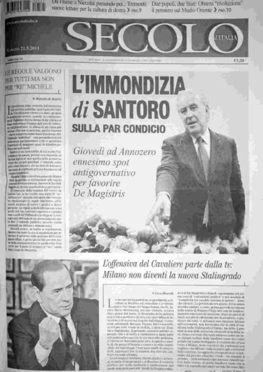 sabato 21 maggio 2011