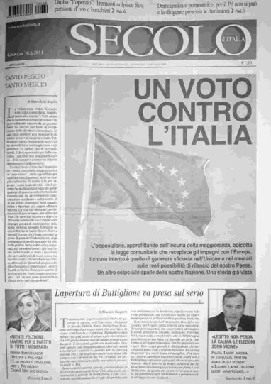 giovedì 30 giugno 2011