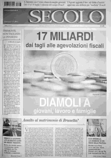 giovedì 7 luglio 2011