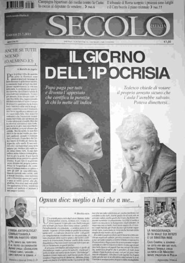 giovedì 21 luglio 2011