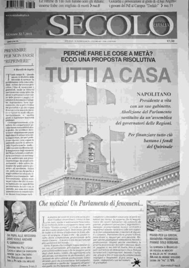 venerdì 22 luglio 2011