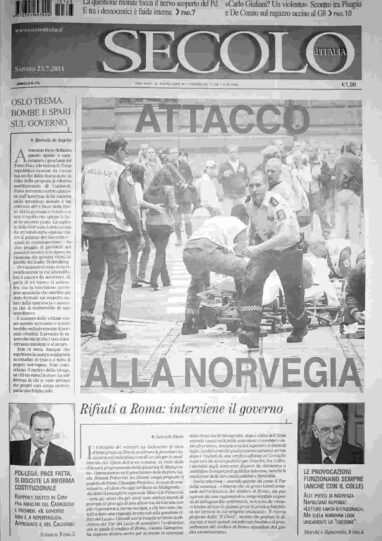 sabato 23 luglio 2011