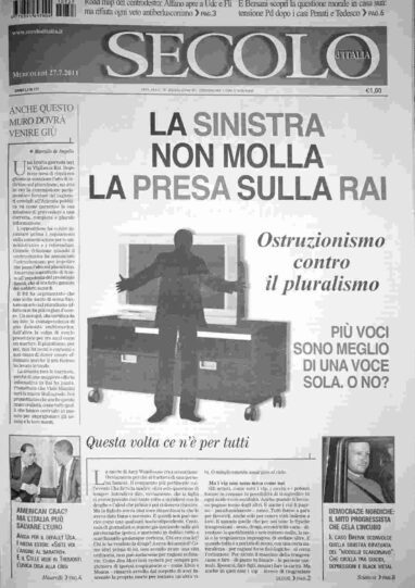 mercoledì 27 luglio 2011