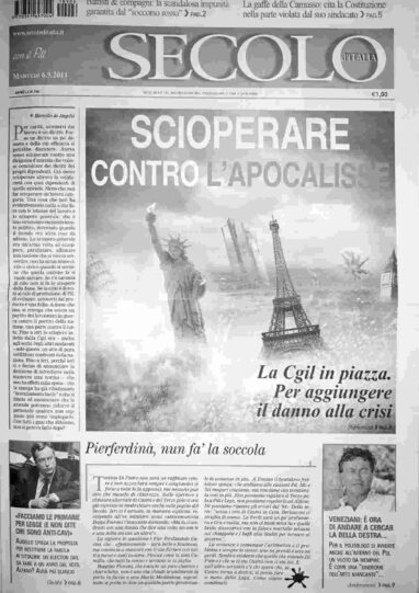 martedì 6 settembre 2011