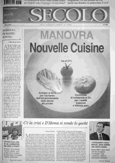 mercoledì 7 settembre 2011