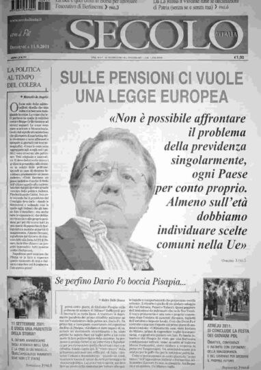 domenica 11 settembre 2011