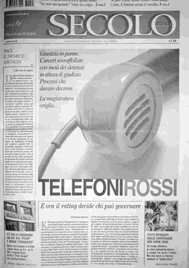 mercoledì 21 settembre 2011