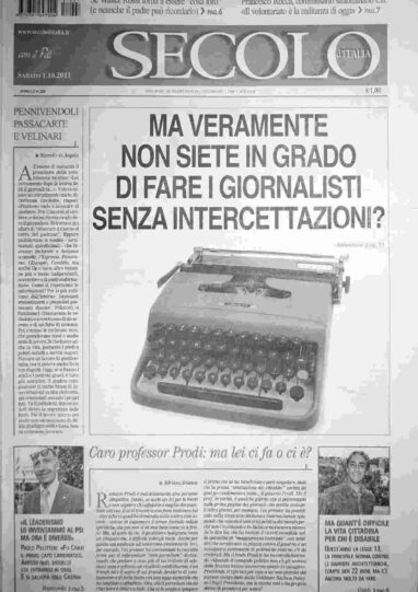 sabato 1 ottobre 2011