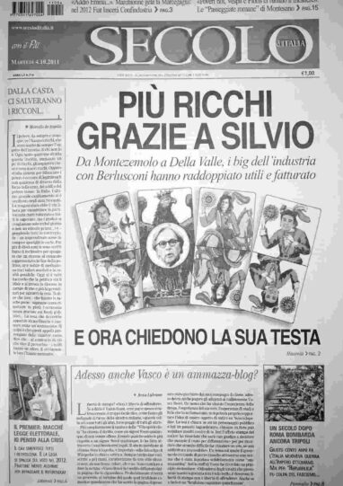 martedì 4 ottobre 2011