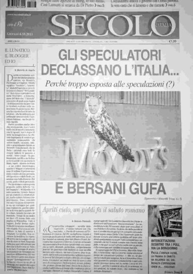 giovedì 6 ottobre 2011