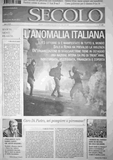 martedì 18 ottobre 2011