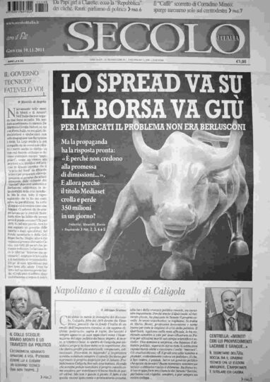 giovedì 10 novembre 2011