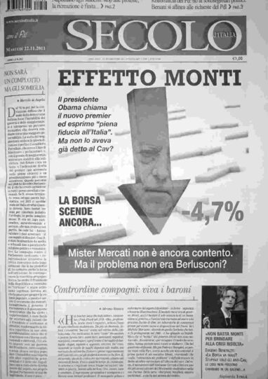martedì 22 novembre 2011