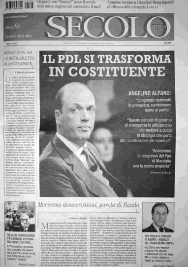 venerdì 25 novembre 2011