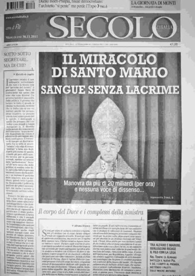 mercoledì 30 novembre 2011