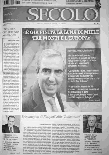 venerdì 9 dicembre 2011