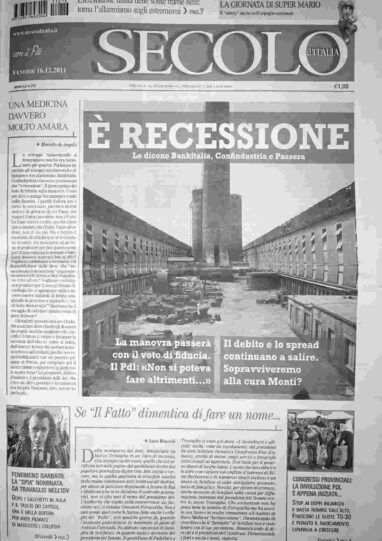 venerdì 16 dicembre 2011