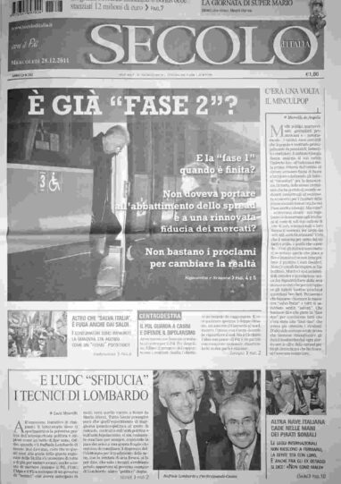 mercoledì 28 dicembre 2011