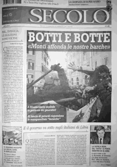 giovedì 26 gennaio 2012