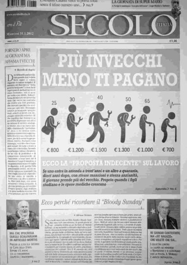 martedì 31 gennaio 2012