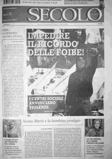 giovedì 2 febbraio 2012