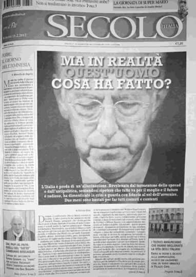 sabato 11 febbraio 2012