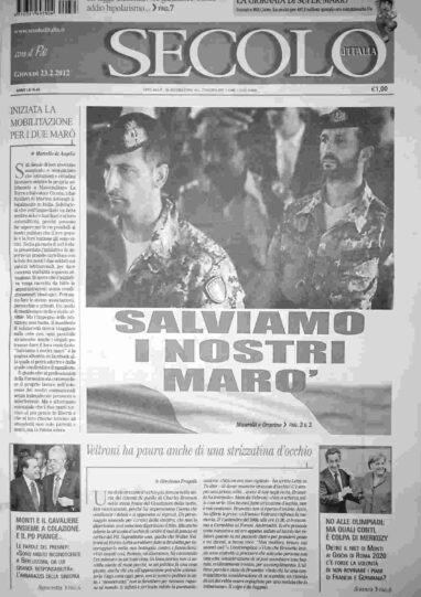 giovedì 23 febbraio 2012