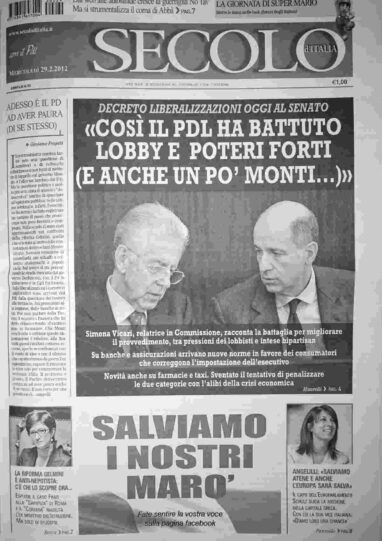 mercoledì 29 febbraio 2012