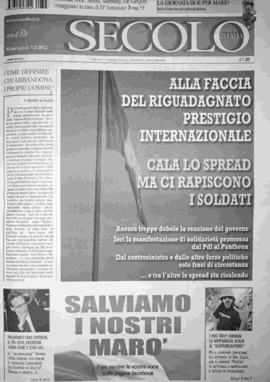 mercoledì 7 marzo 2012