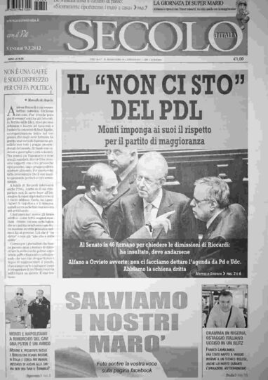 venerdì 9 marzo 2012