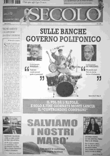 venerdì 16 marzo 2012