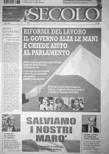 mercoledì 21 marzo 2012