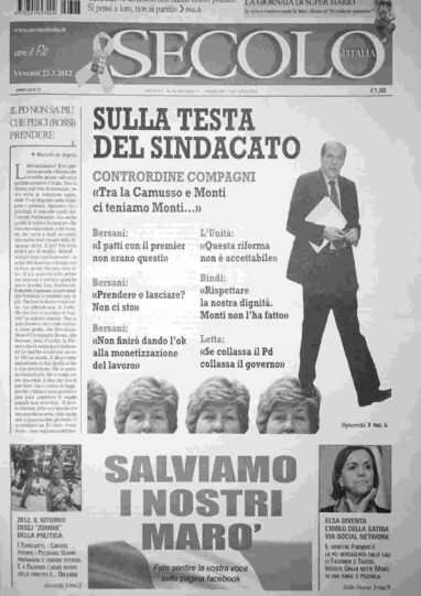 venerdì 23 marzo 2012