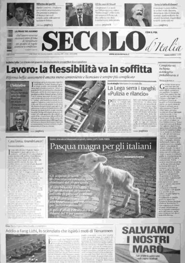domenica 8 aprile 2012
