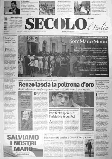 martedì 10 aprile 2012