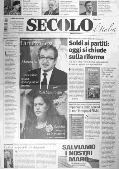 mercoledì 11 aprile 2012