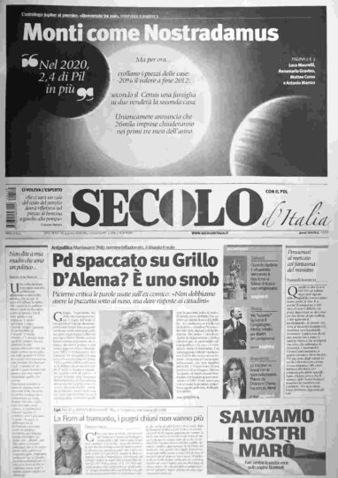 giovedì 19 aprile 2012