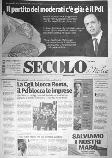 sabato 21 aprile 2012