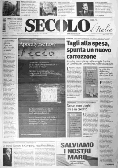 martedì 1 maggio 2012