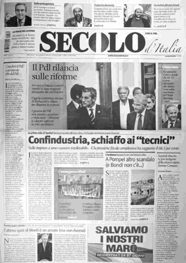 venerdì 25 maggio 2012