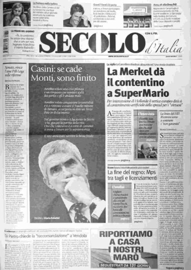 giovedì 28 giugno 2012