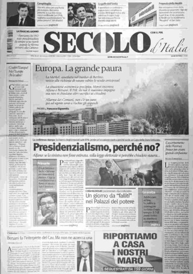 giovedì 26 luglio 2012