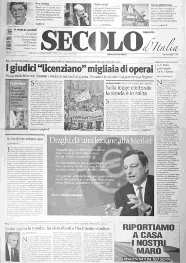 venerdì 27 luglio 2012