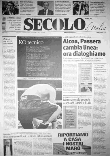 martedì 11 settembre 2012