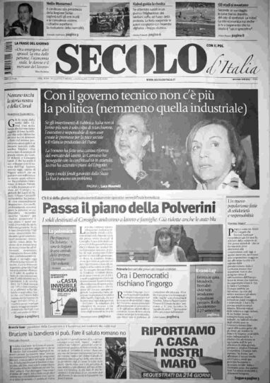 mercoledì 19 settembre 2012