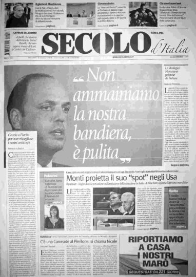 mercoledì 26 settembre 2012