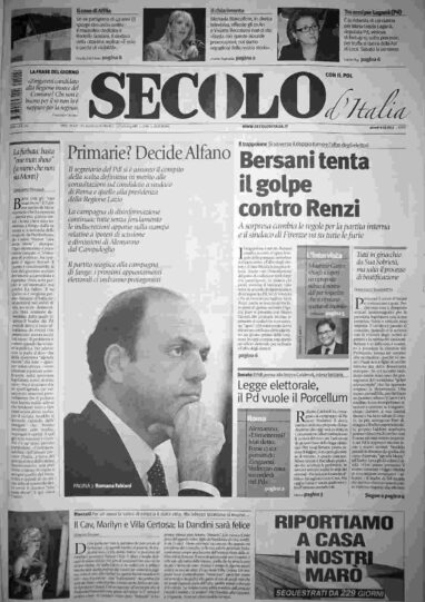 giovedì 4 ottobre 2012